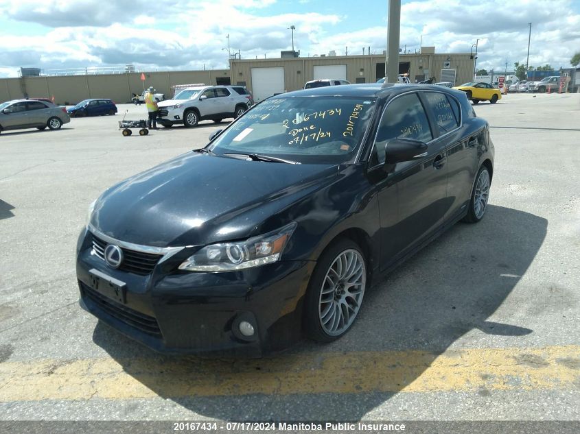 2011 Lexus Ct 200H VIN: JTHKD5BH0B2001166 Lot: 20167434