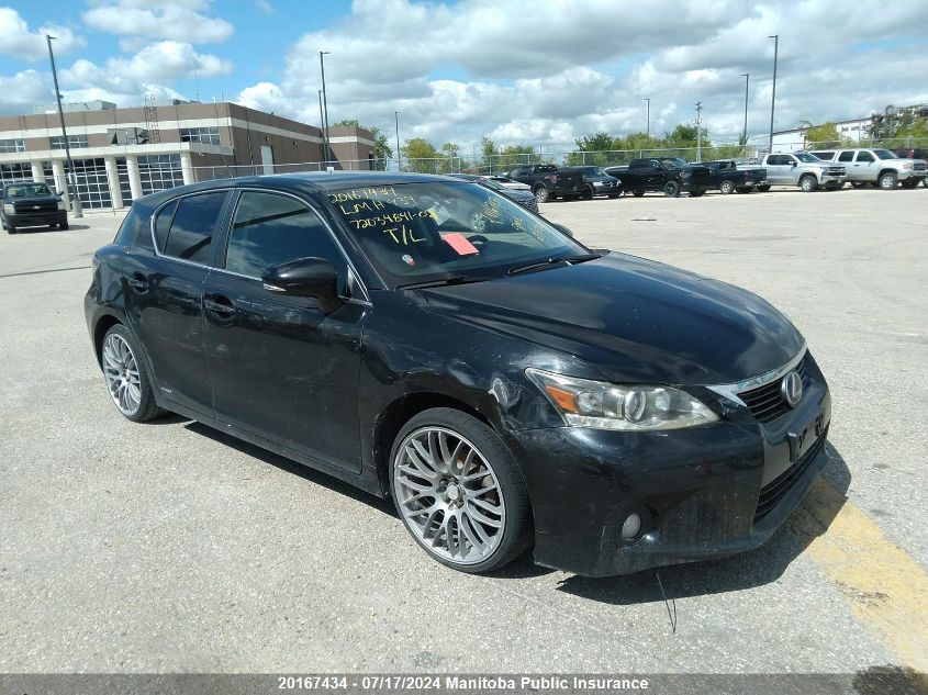 2011 Lexus Ct 200H VIN: JTHKD5BH0B2001166 Lot: 20167434