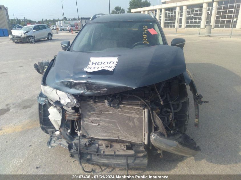 2014 Nissan Rogue Sl VIN: 5N1AT2MM0EC801078 Lot: 20167436