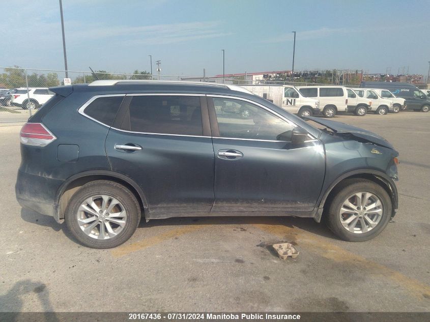 2014 Nissan Rogue Sl VIN: 5N1AT2MM0EC801078 Lot: 20167436