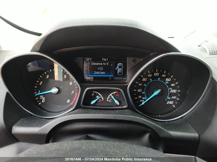 2013 Ford Escape Se VIN: 1FMCU9GX0DUC65097 Lot: 20167446