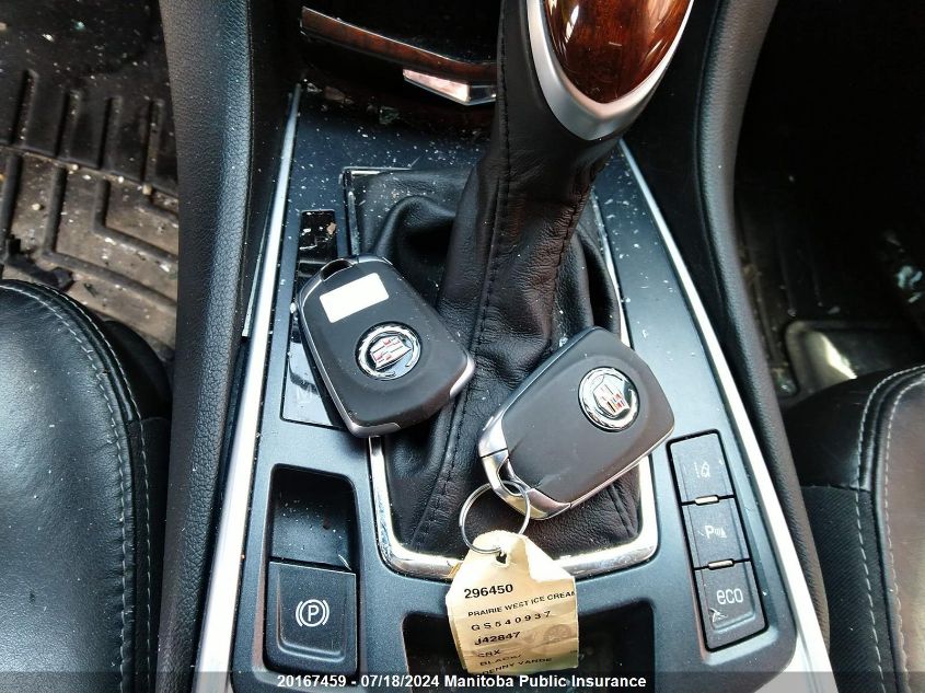 2016 Cadillac Srx V6 VIN: 3GYFNGE30GS540937 Lot: 20167459