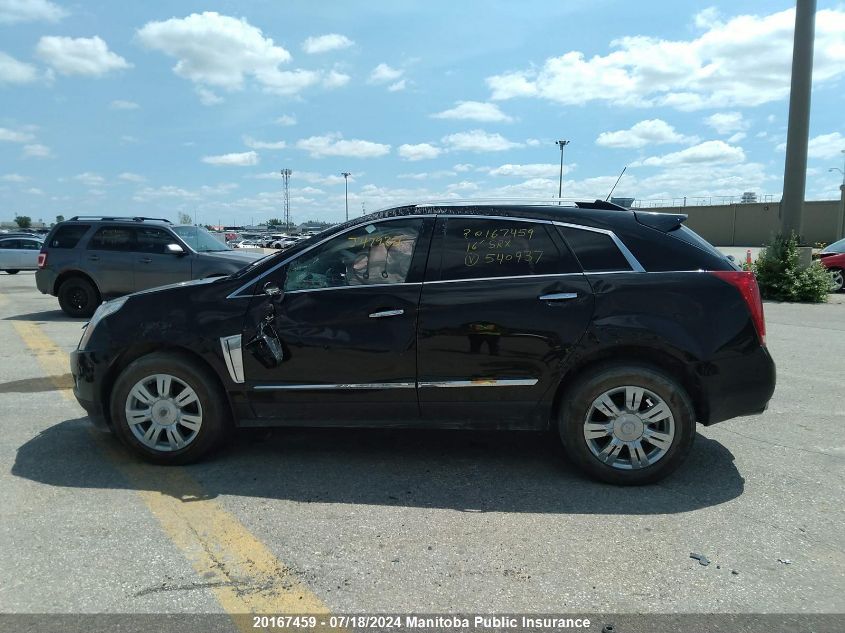 2016 Cadillac Srx V6 VIN: 3GYFNGE30GS540937 Lot: 20167459