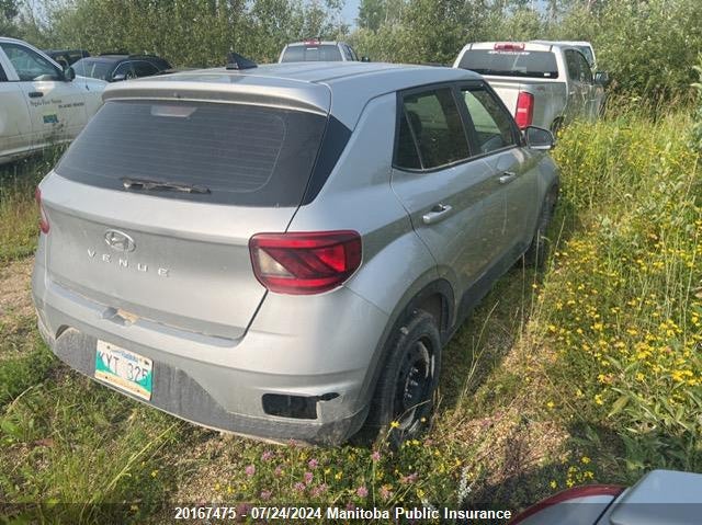 2021 Hyundai Venue Essential VIN: KMHRB8A3XMU088395 Lot: 20167475
