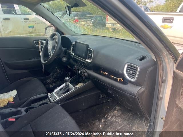 2021 Hyundai Venue Essential VIN: KMHRB8A3XMU088395 Lot: 20167475