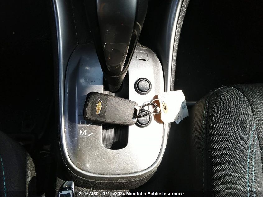 2013 Chevrolet Trax Lt VIN: 3GNCJPSB4DL159136 Lot: 20167480