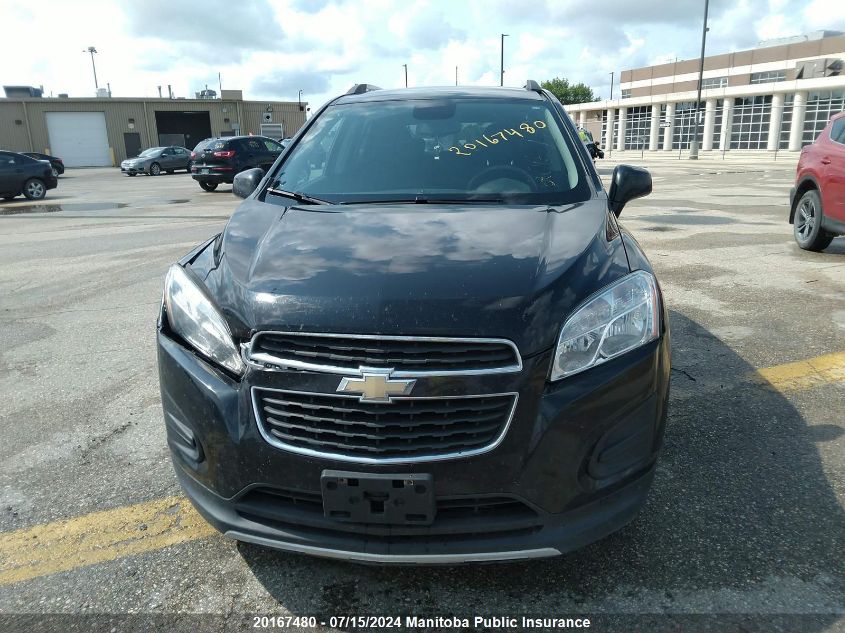 2013 Chevrolet Trax Lt VIN: 3GNCJPSB4DL159136 Lot: 20167480