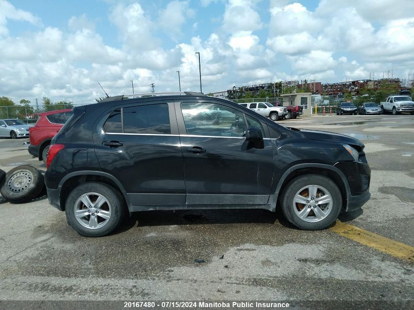 2013 Chevrolet Trax Lt VIN: 3GNCJPSB4DL159136 Lot: 20167480