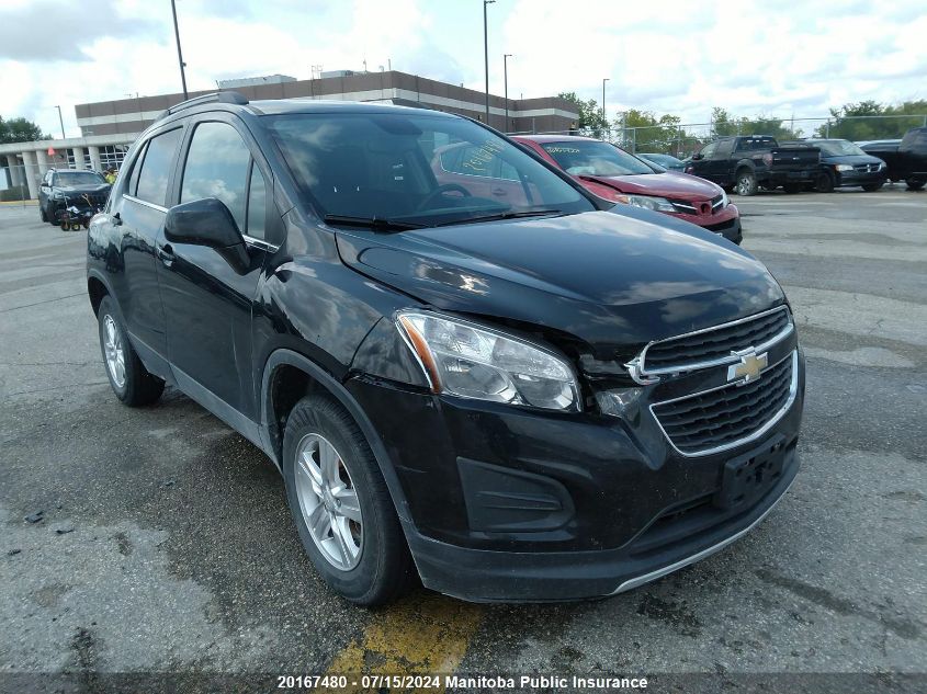 2013 Chevrolet Trax Lt VIN: 3GNCJPSB4DL159136 Lot: 20167480