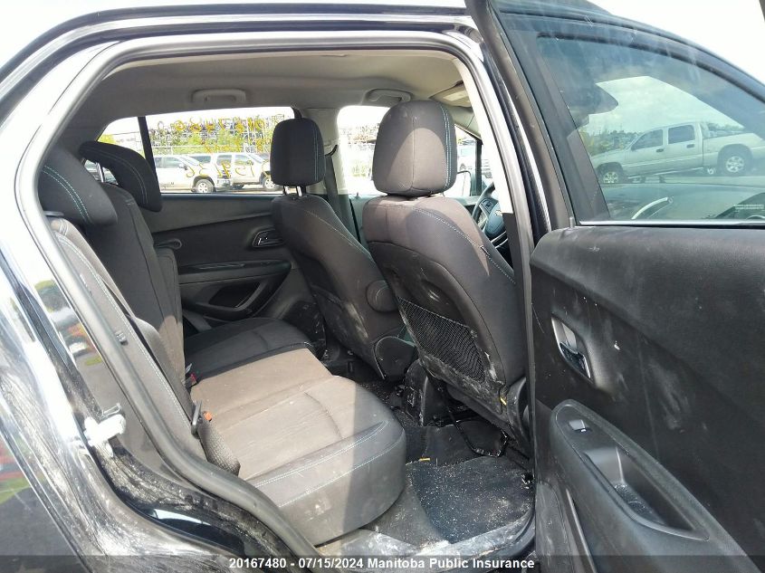 2013 Chevrolet Trax Lt VIN: 3GNCJPSB4DL159136 Lot: 20167480