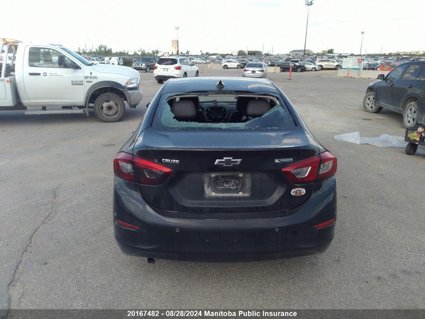 2018 Chevrolet Cruze Premier Turbo VIN: 1G1BF5SM3J7171475 Lot: 20167482