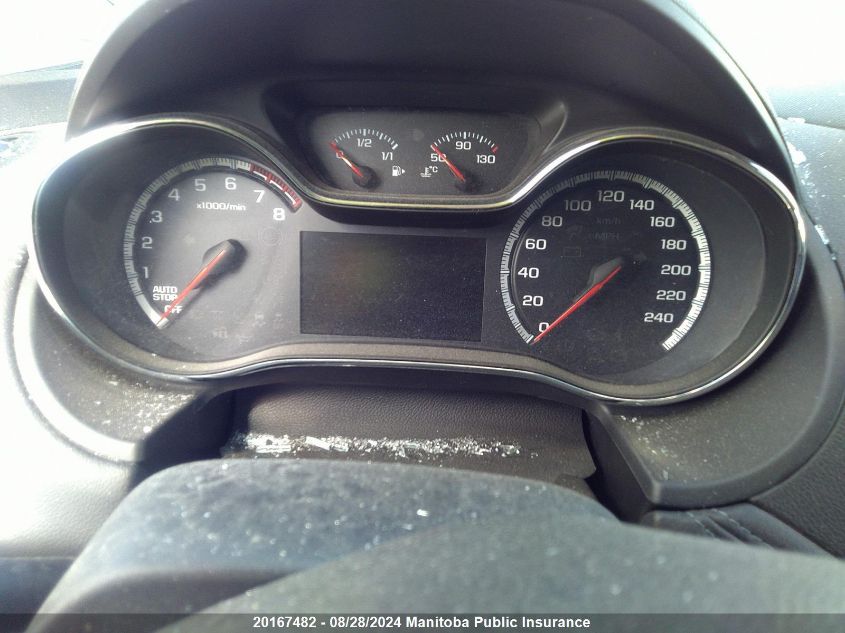 2018 Chevrolet Cruze Premier Turbo VIN: 1G1BF5SM3J7171475 Lot: 20167482