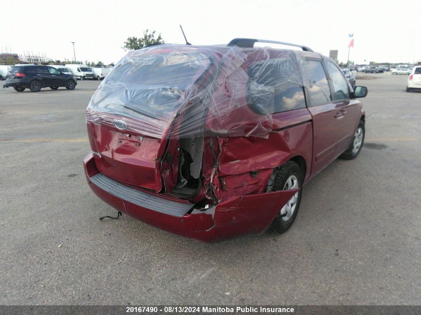 2009 Kia Sedona Lx VIN: KNDMB233396305273 Lot: 20167490