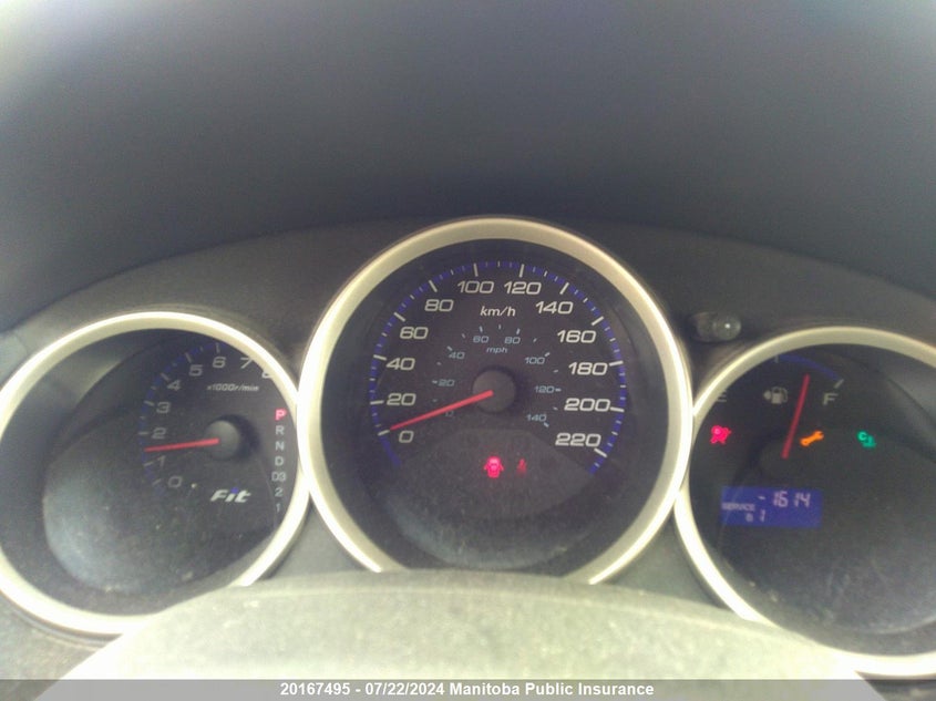 2007 Honda Fit Dx VIN: JHMGD38257S809937 Lot: 20167495