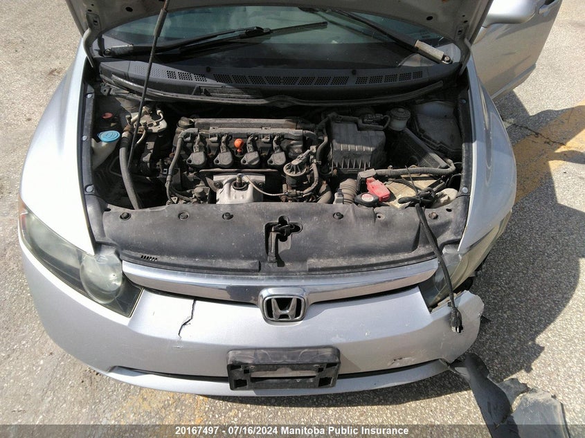 2008 Honda Civic Lx VIN: 2HGFA16568H106591 Lot: 20167497