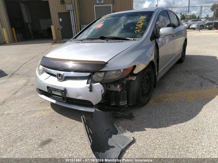 2008 Honda Civic Lx VIN: 2HGFA16568H106591 Lot: 20167497