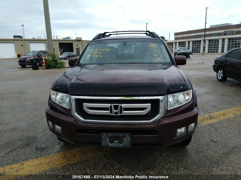 2010 Honda Ridgeline Ex-L VIN: 5FPYK1F55AB501675 Lot: 20167498