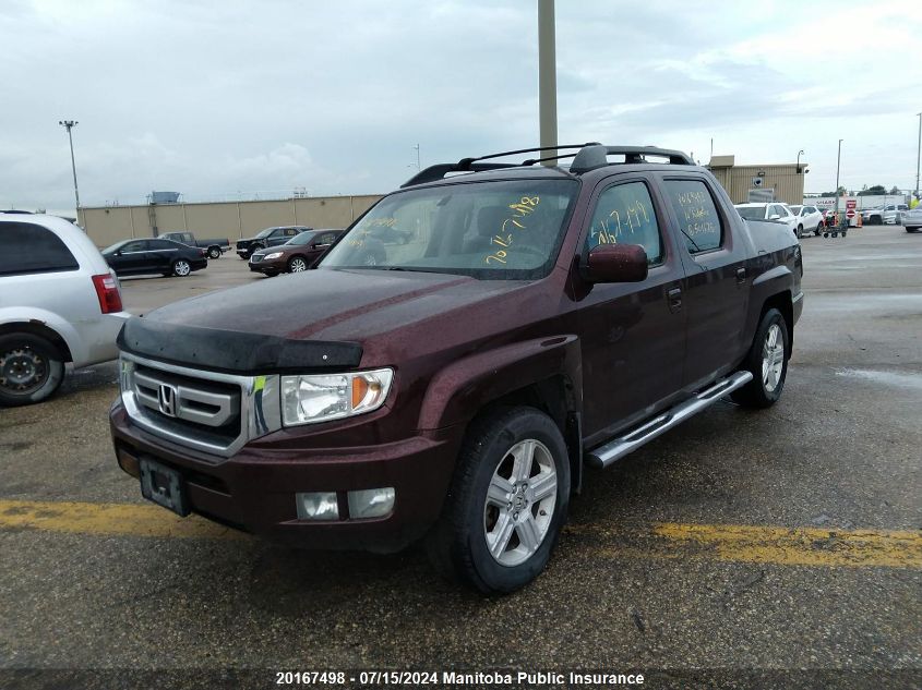 2010 Honda Ridgeline Ex-L VIN: 5FPYK1F55AB501675 Lot: 20167498