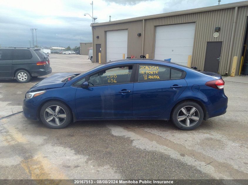2018 Kia Forte Lx VIN: 3KPFL4A79JE216412 Lot: 20167513