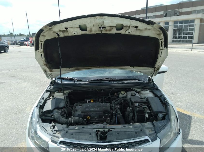 2012 Chevrolet Cruze Lt Turbo VIN: 1G1PF5SC5C7166312 Lot: 20167526