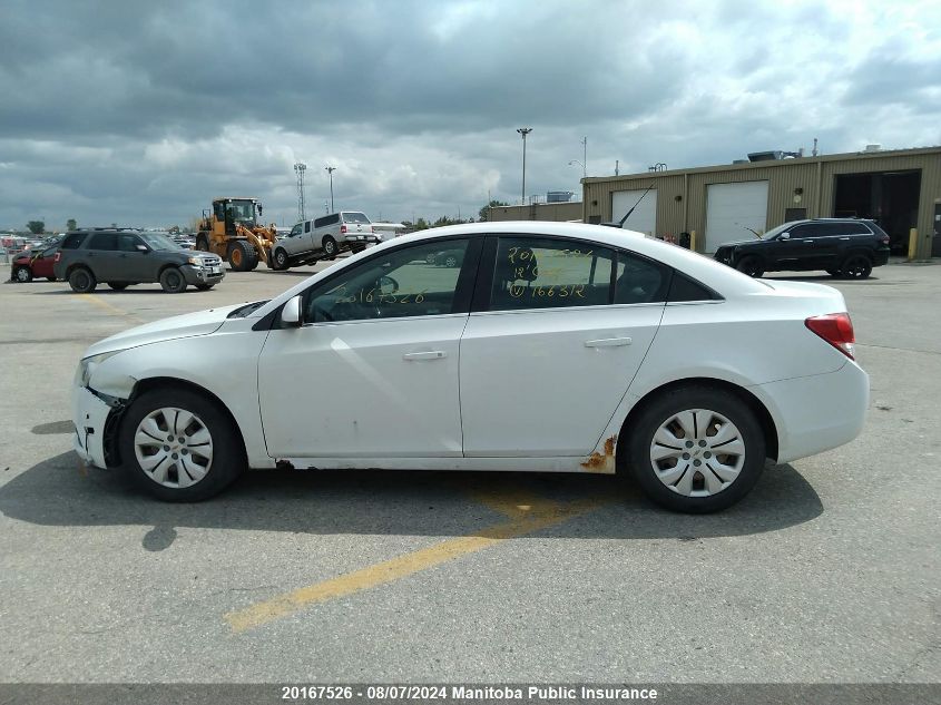 2012 Chevrolet Cruze Lt Turbo VIN: 1G1PF5SC5C7166312 Lot: 20167526