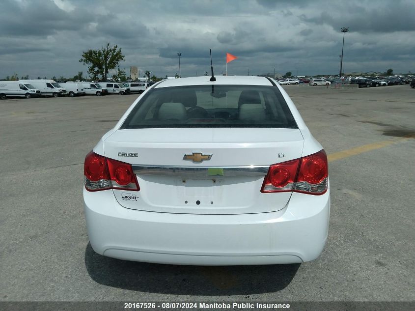 2012 Chevrolet Cruze Lt Turbo VIN: 1G1PF5SC5C7166312 Lot: 20167526