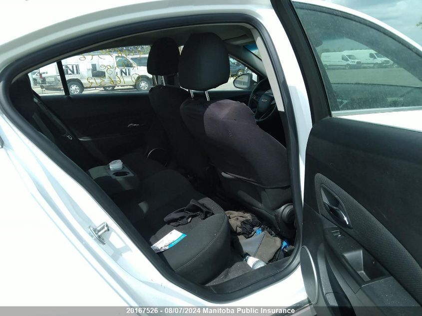 2012 Chevrolet Cruze Lt Turbo VIN: 1G1PF5SC5C7166312 Lot: 20167526