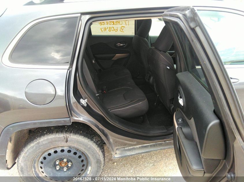 2017 Jeep Cherokee North VIN: 1C4PJMCS2HW608417 Lot: 20167528