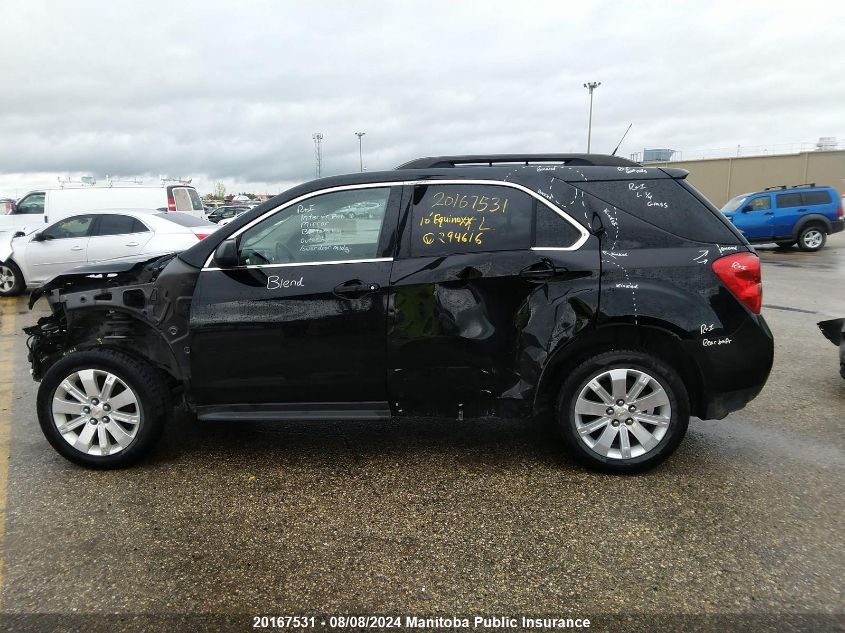 2010 Chevrolet Equinox Lt VIN: 2CNFLNEW4A6294616 Lot: 20167531