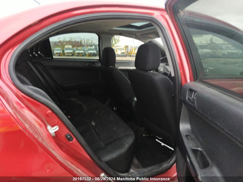 2015 Mitsubishi Lancer Limited VIN: JA32U2FU4FU604962 Lot: 20167532