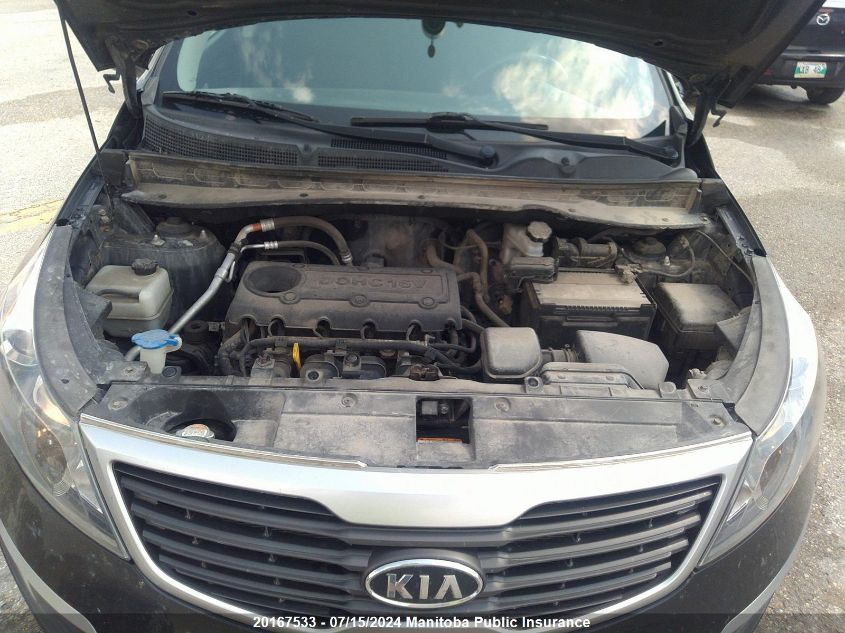 2012 Kia Sportage Lx VIN: KNDPB3A22C7170656 Lot: 20167533