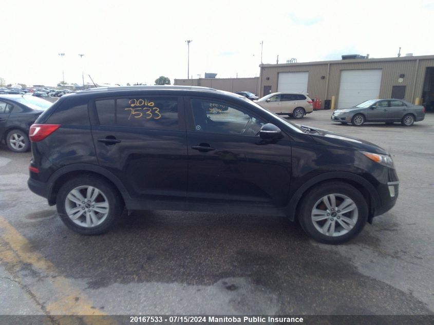 2012 Kia Sportage Lx VIN: KNDPB3A22C7170656 Lot: 20167533