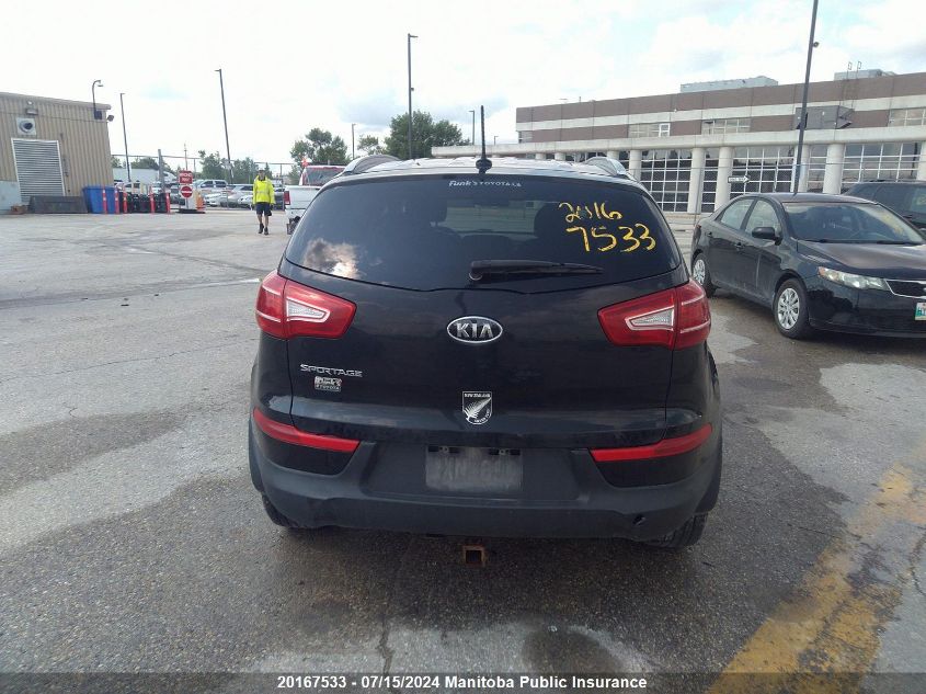 2012 Kia Sportage Lx VIN: KNDPB3A22C7170656 Lot: 20167533