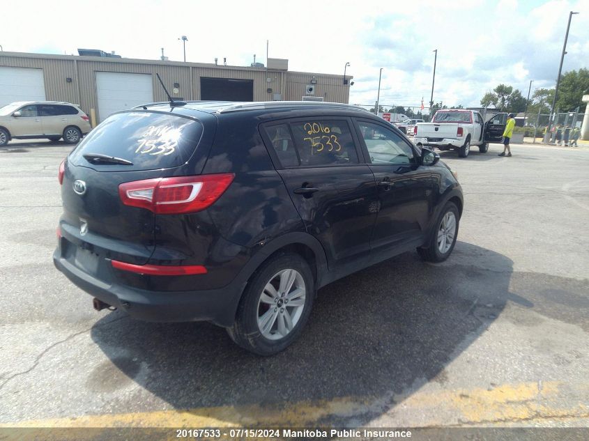 2012 Kia Sportage Lx VIN: KNDPB3A22C7170656 Lot: 20167533