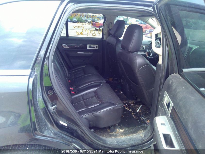 2010 Lincoln Mkx VIN: 2LMDJ8JC2ABJ31243 Lot: 20167536