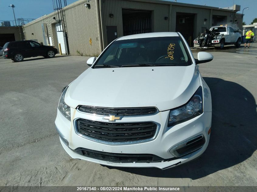 2015 Chevrolet Cruze Lt Turbo VIN: 1G1PC5SB6F7133131 Lot: 20167540