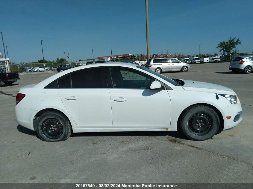 2015 Chevrolet Cruze Lt Turbo VIN: 1G1PC5SB6F7133131 Lot: 20167540