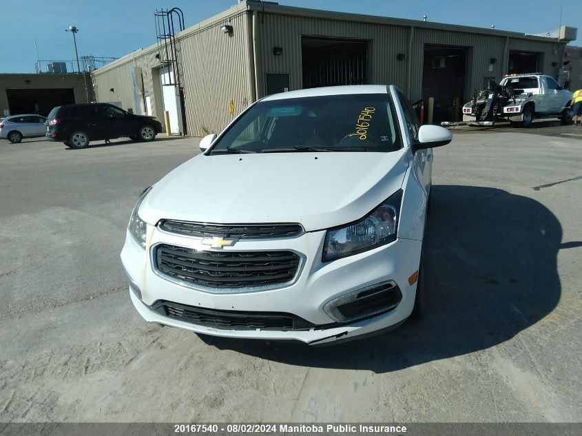 2015 Chevrolet Cruze Lt Turbo VIN: 1G1PC5SB6F7133131 Lot: 20167540