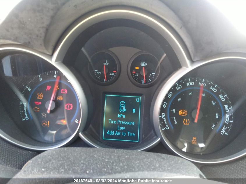 2015 Chevrolet Cruze Lt Turbo VIN: 1G1PC5SB6F7133131 Lot: 20167540