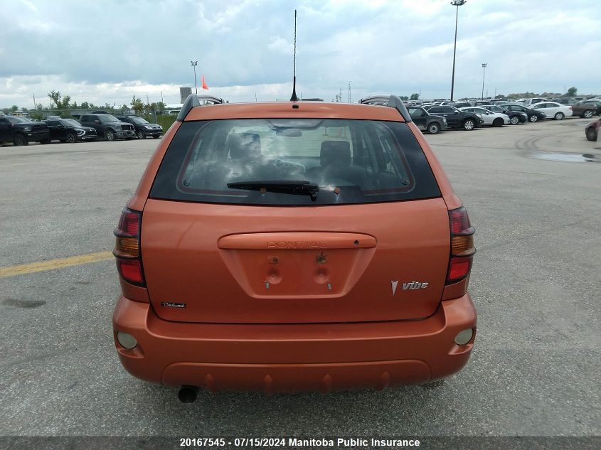 2005 Pontiac Vibe VIN: 5Y2SL63845Z481152 Lot: 20167545