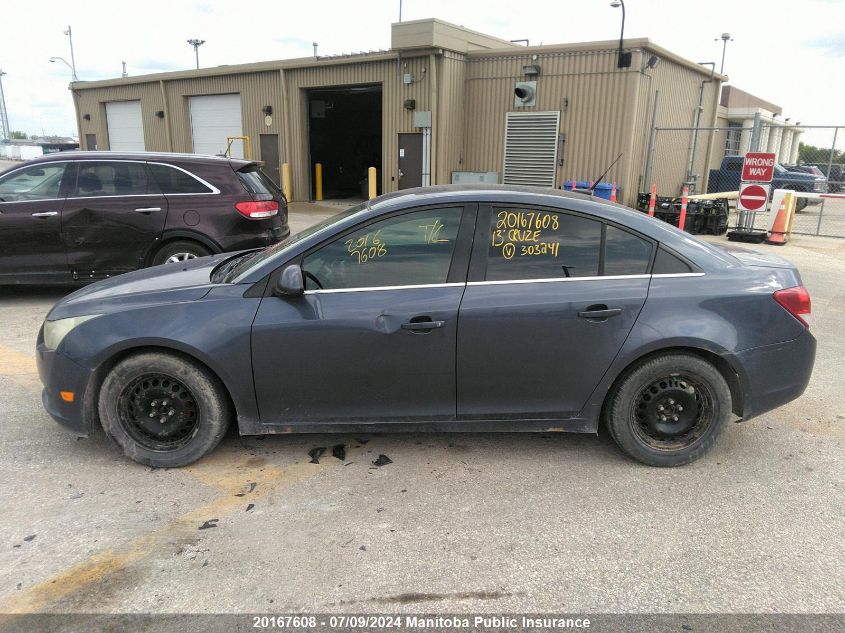 2013 Chevrolet Cruze Lt Turbo VIN: 1G1PC5SB2D7303241 Lot: 20167608