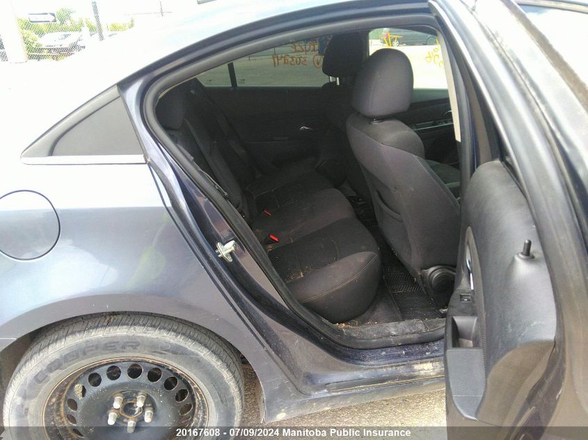 2013 Chevrolet Cruze Lt Turbo VIN: 1G1PC5SB2D7303241 Lot: 20167608