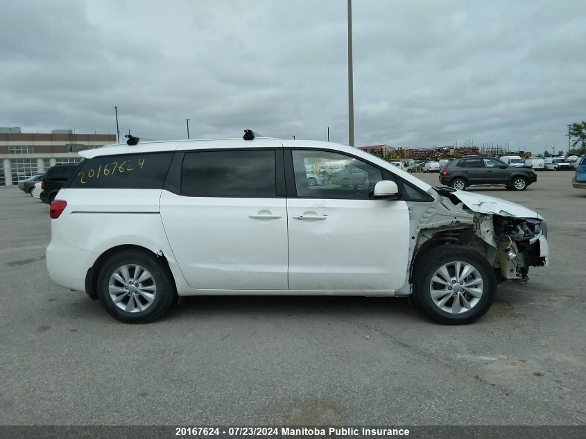 2018 Kia Sedona Lx+ VIN: KNDMB5C1XJ6386227 Lot: 20167624