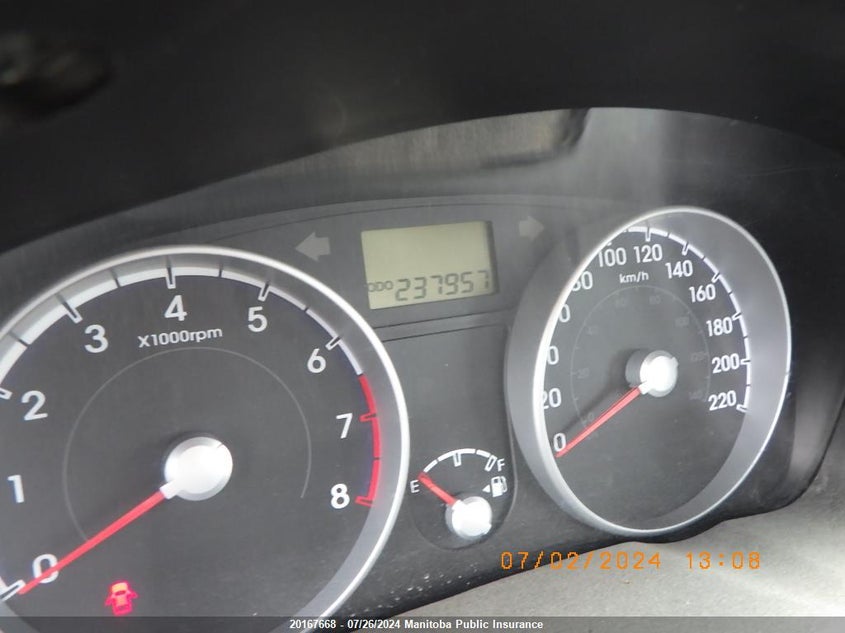 2010 Hyundai Accent Gl VIN: KMHCN4BC3AU527808 Lot: 20167668