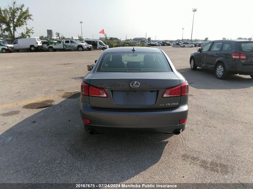 2012 Lexus Is 250 VIN: JTHCF5C26C5054138 Lot: 20167675