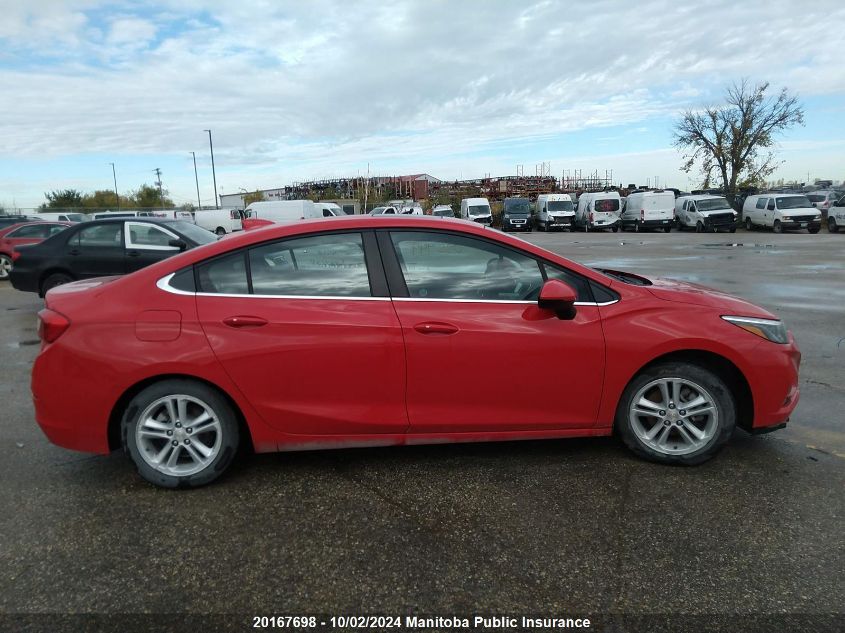 2016 Chevrolet Cruze Lt Turbo VIN: 3G1BE5SM2GS600408 Lot: 20167698