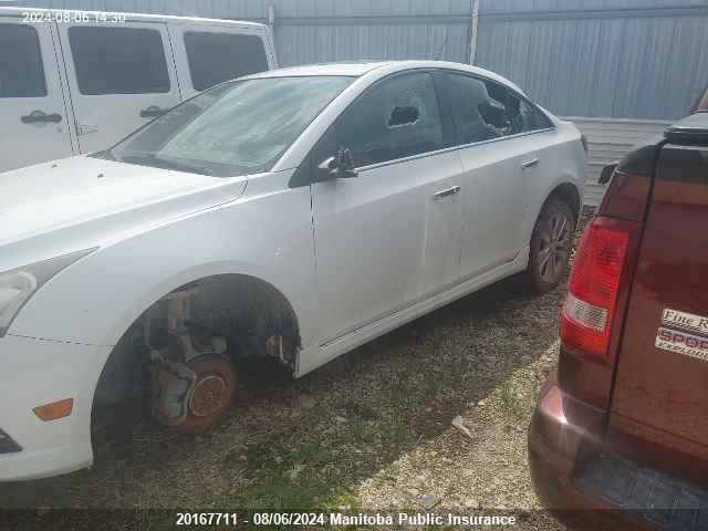 2012 Chevrolet Cruze Ltz Turbo VIN: 1G1PH5SC7C7326264 Lot: 20167711