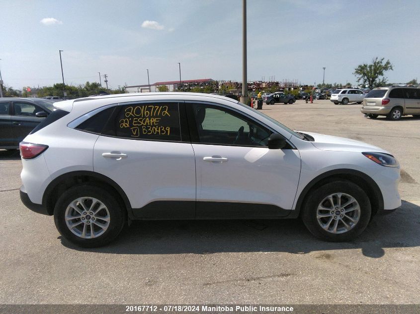 2022 Ford Escape Se VIN: 1FMCU9G66NUB30439 Lot: 20167712