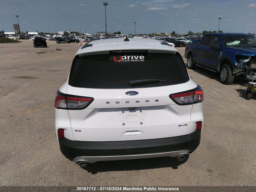 2022 Ford Escape Se VIN: 1FMCU9G66NUB30439 Lot: 20167712