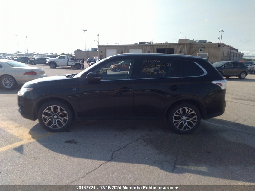 2015 Mitsubishi Outlander Gt VIN: JA4JZ4AX5FZ602873 Lot: 20167721